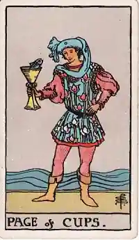 Page of Cups
