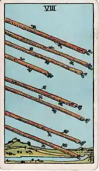 Eight of Wands
